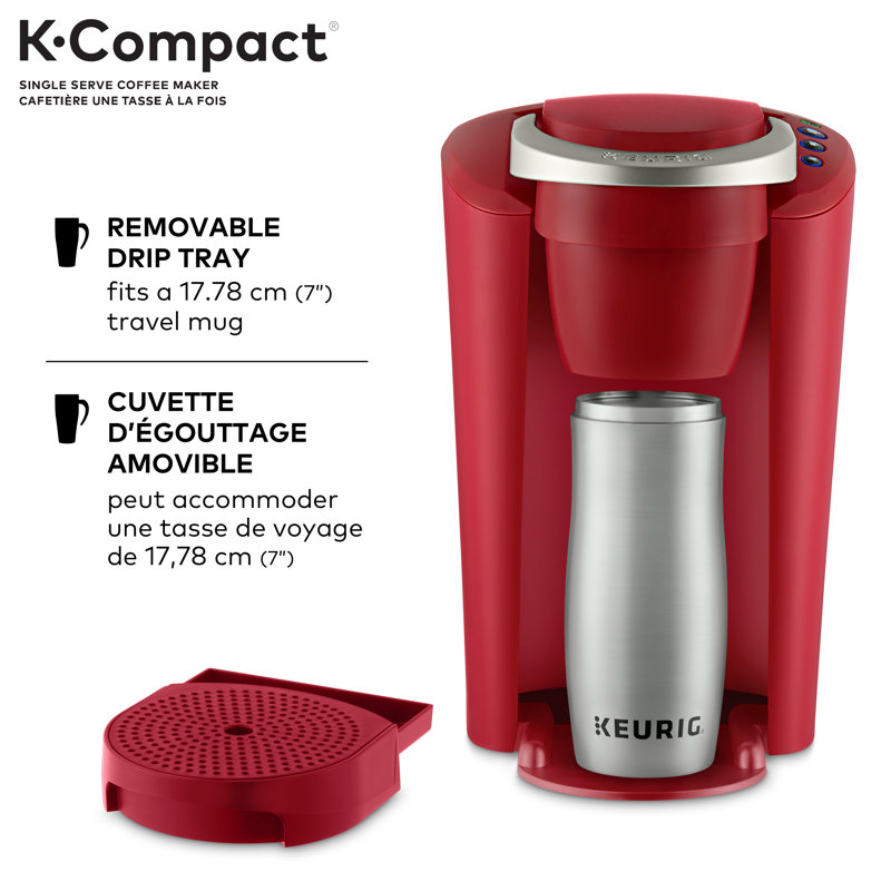 Cafetière à dosette K-Compact Keurig Keurig, Rouge