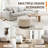 Upholstered Tufted Storage Ottoman with Flip-Top Tray-922141569