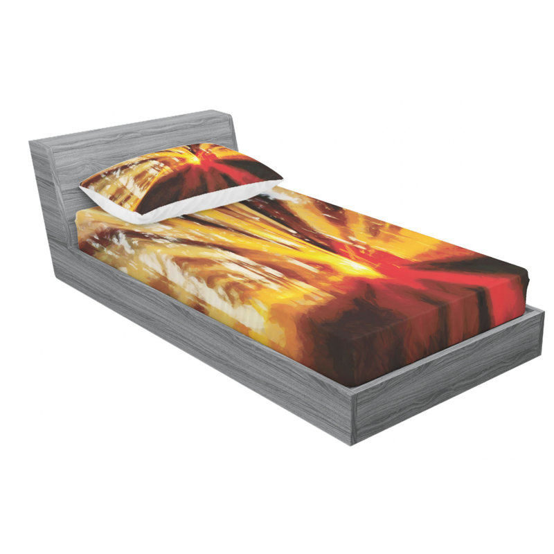Microfiber Sheet Set, Twin XL Sheet Set with Fitted Sheet