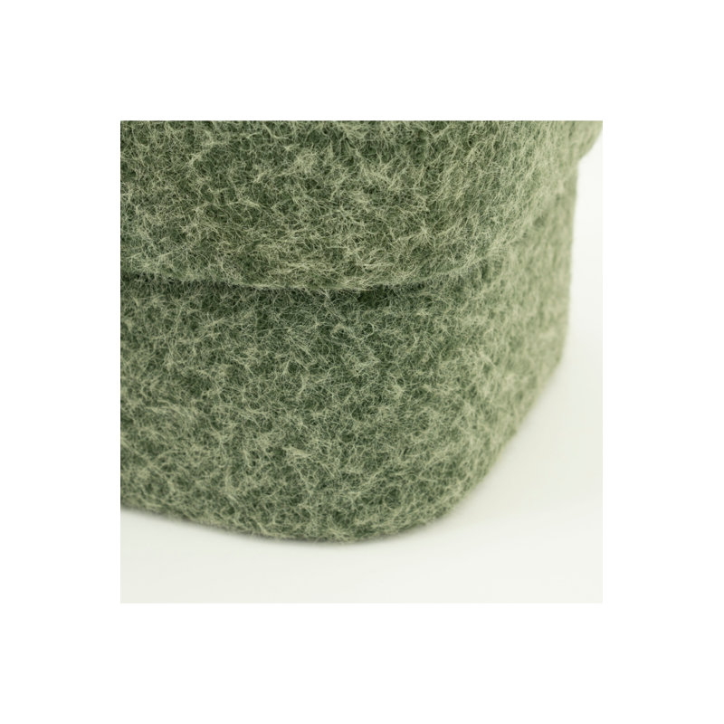 Accent Stool Upholstered Accent Stool, Green