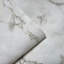 Papier peint moderne 3D effet marbre subtil, blanc cassé, gris doré et métallisé