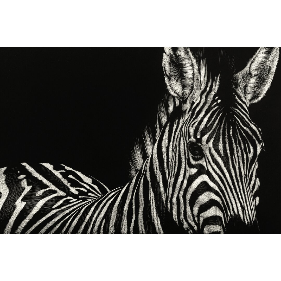 Leinwandbild Scratchboard Incline von Julie T. Chapman