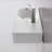 Scarabeo By Nameeks Cube 9.5'' White Ceramic Rectangular Bathroom Sink