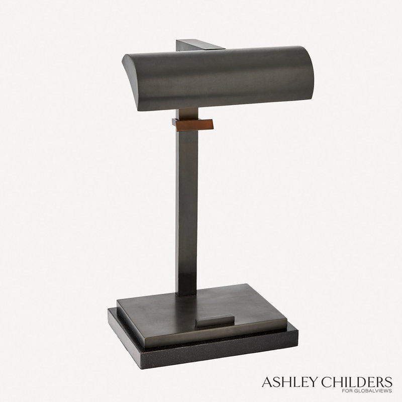 Tabletop Easel Lamp, Black