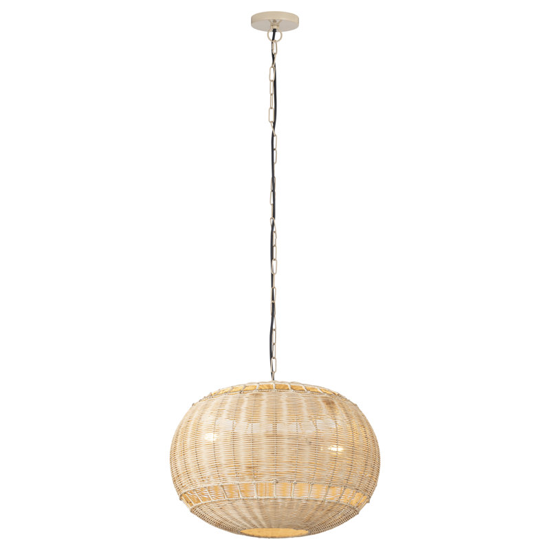 Luminaire suspendu naturel Sidney