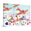 Planes And Hearts - Wrapped Canvas Print-1071948245
