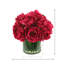 Peony Arrangement in Glass Vase with Grass-2022617962