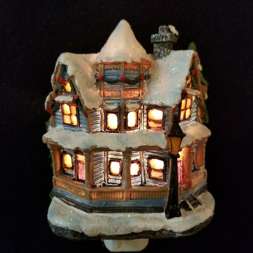 Mr.MJs Snow Covered House Night Light - Wayfair Canada