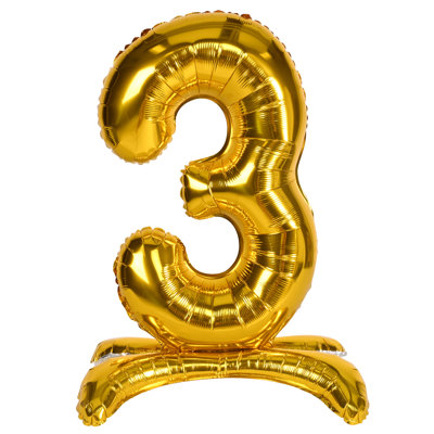 Self-Standing Balloon Number