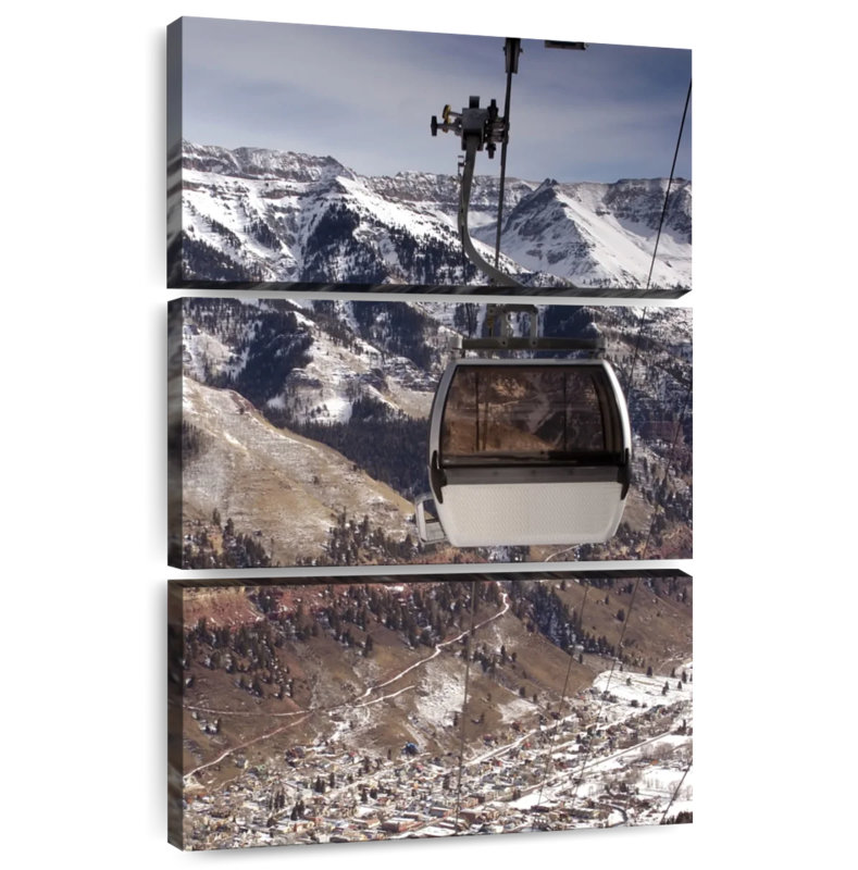 Téléphérique Nicci Telluride, H 45 po x l 28 po
