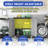 Mobile Metal Garage Cabinet - Heavy-Duty, Ultra-Durable Tool Storage for Garage, Office & Home Decluttering