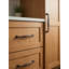 Poignée ergonomique robuste en alliage de zinc transitionnel 7 7/16 po - bronze huilé-132016011-132016013