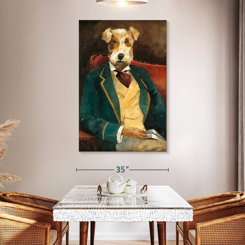 Brampt Edgar Allen Paw, 51" H x 34" W
