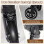 Poussette 2 en 1 pliable 4 roues pour chien et chat avec auvent détachable 2 en 1-131519251