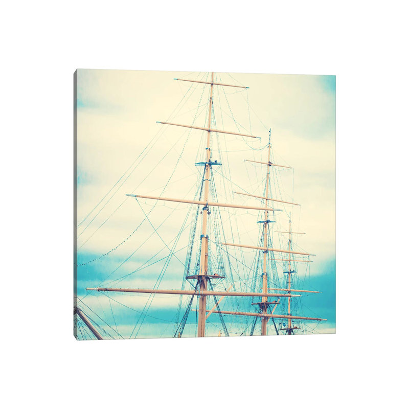 Masts 1 Piece Wall Art on Canvas, 66.04 cm H x 66.04 cm W x 1.91 cm D, Wrapped Canvas