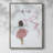 Girl Catching Wind Framed Print - Solid Wood-1131554264