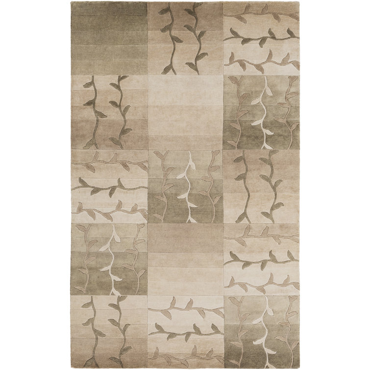Jamaris Wool Floral Indoor Rug
