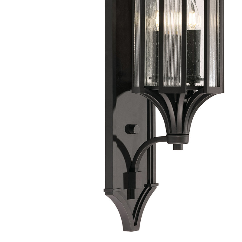Lanterne murale d'extérieur 40,4 po Bristol, H 32,4 po x l 8 po x P 10 po