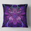 Grand coussin floral bleu et mauve à motif floral-29463012-29463016