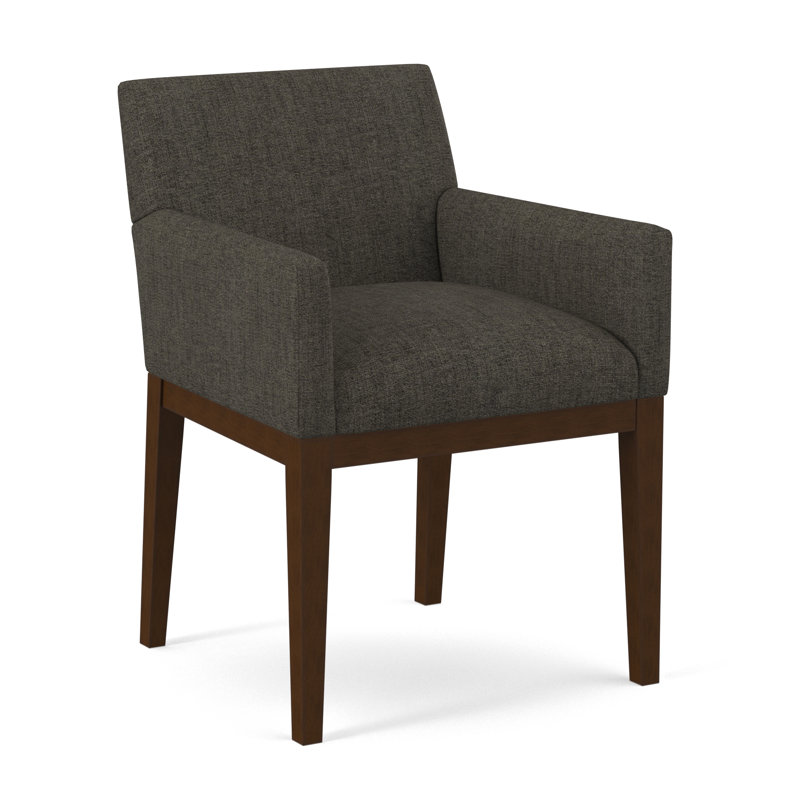 Upholstered Arm Chair, 61493-88, Pecan