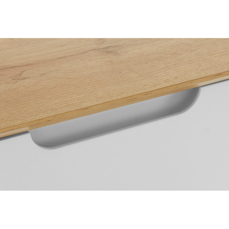 Rufous Shoe Storage Cabinet, Oak/White