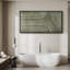 Impression sur toile encadrée matricielle abstraite Mid Mid Century-111664906-96074503