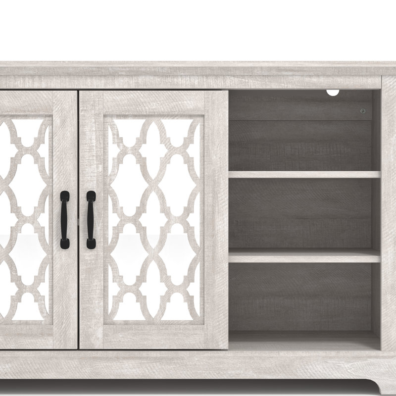 Buffet Chessani de 45,7 po de largeur, Chêne gris cendré