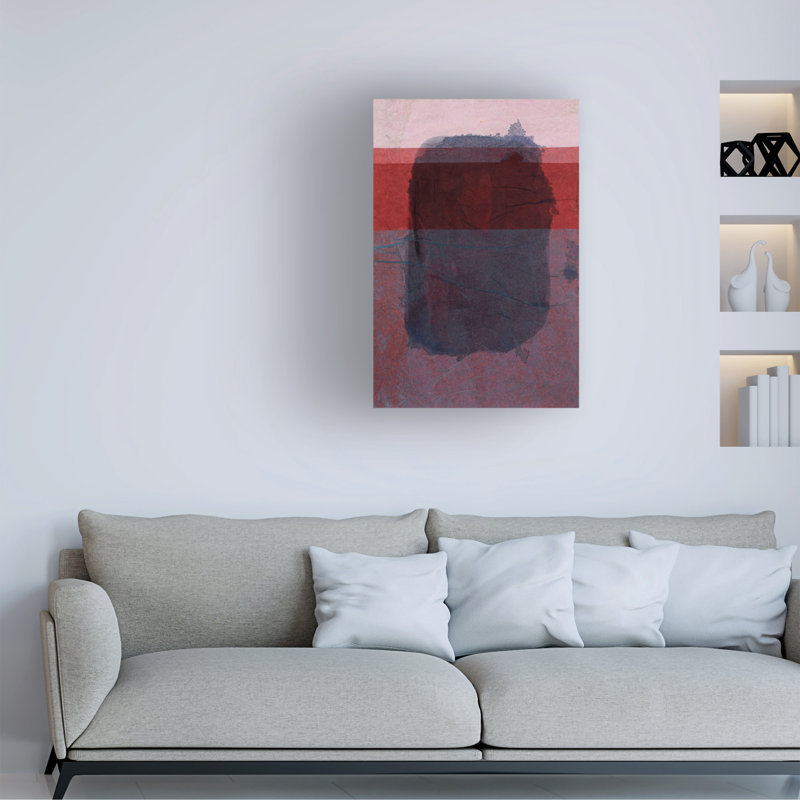 «Souvenir de Rothko I» par Rob Delamater - reproduction sur toile non encadrée, H 47 po x l 30 po x P 2 po