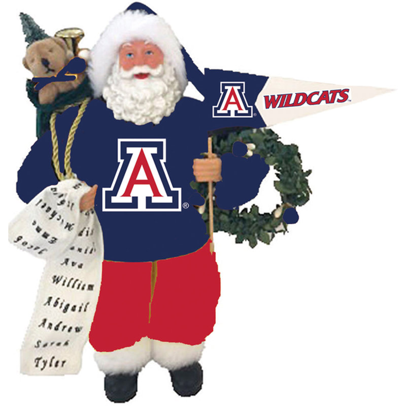 NCAA 12 "College Spirit Proud Santa, Wildcats de l'Université de l'Arizona