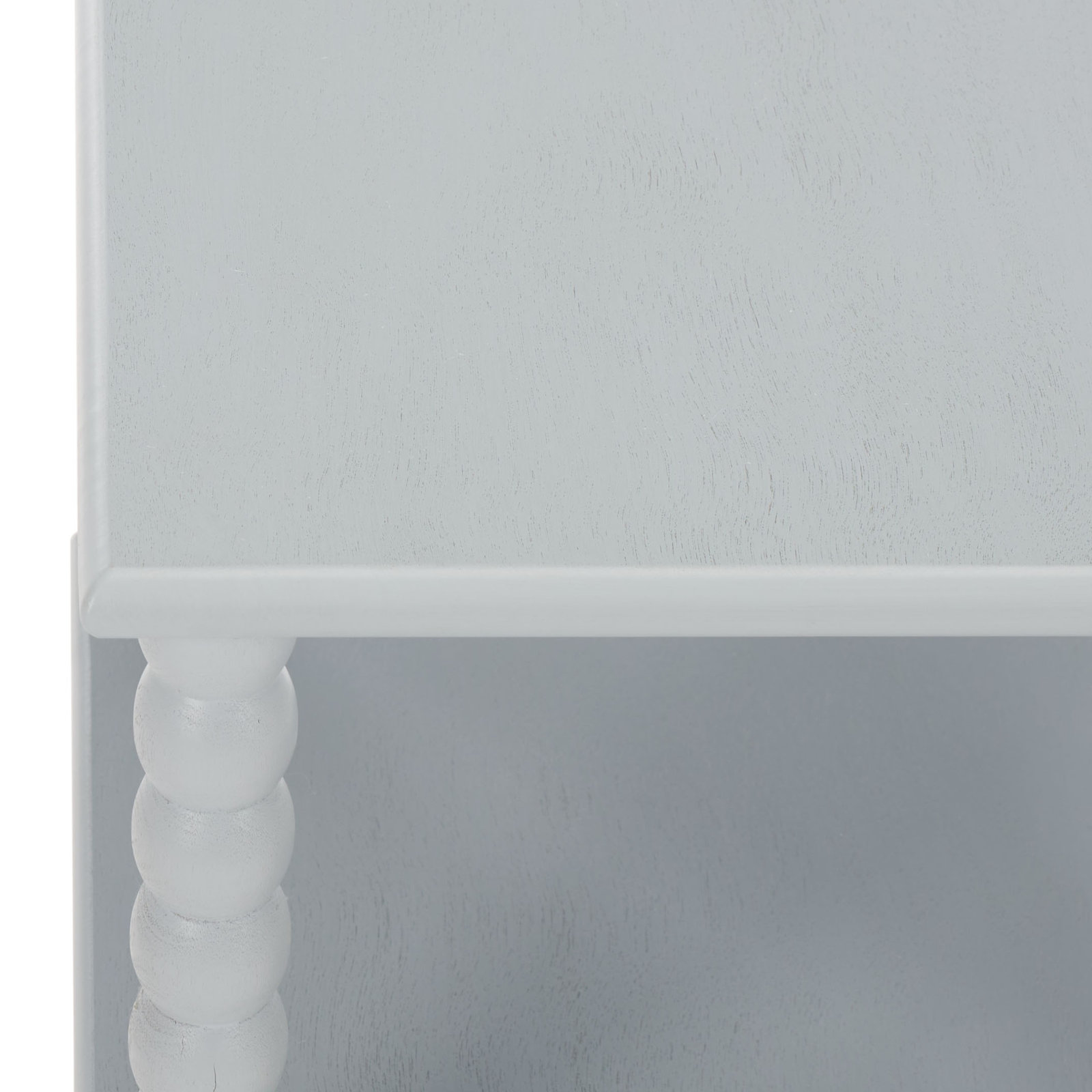 Netta 16" Pine End Table, Winter Sky
