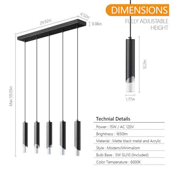 Dimensions du produit
