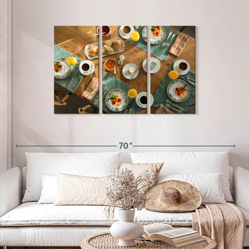 Breakfast Table, 28" H x 45" W