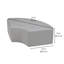 Repose-pieds rembourré Pro Series de 12 po de hauteur Pro Series-101545402
