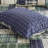 3 Piece Reversible Printed Quilt Set Green / Navy