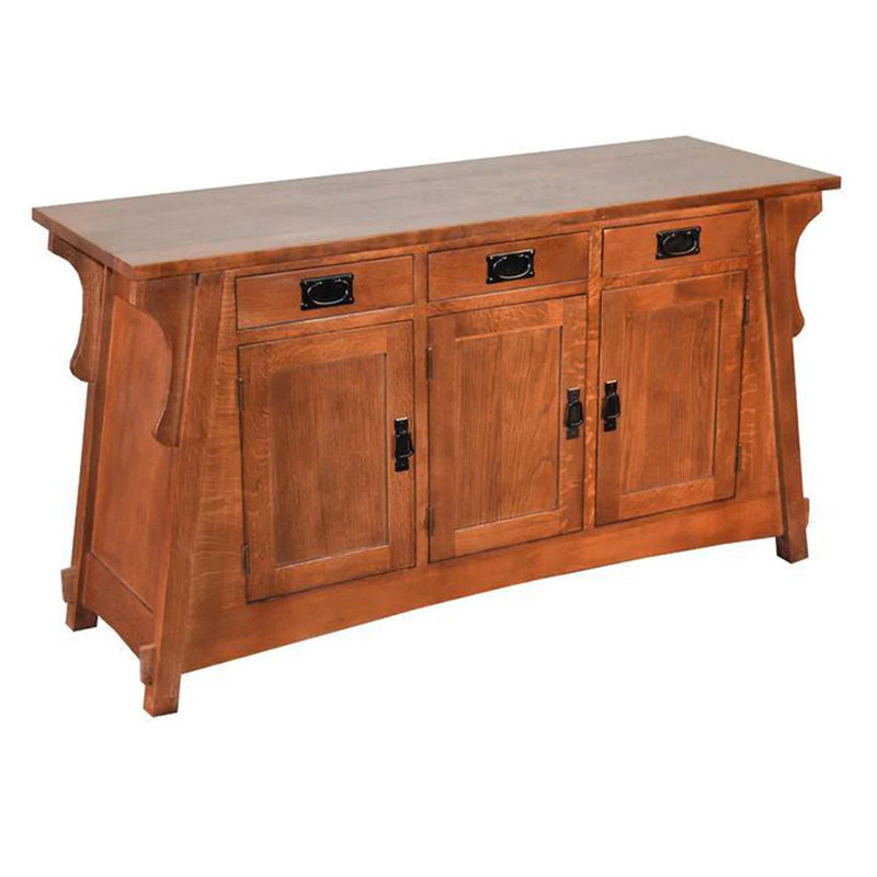 55'' Solid Wood Console Table