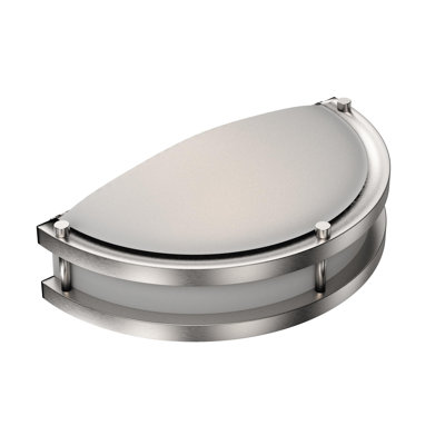 Steel LED Half Moon
