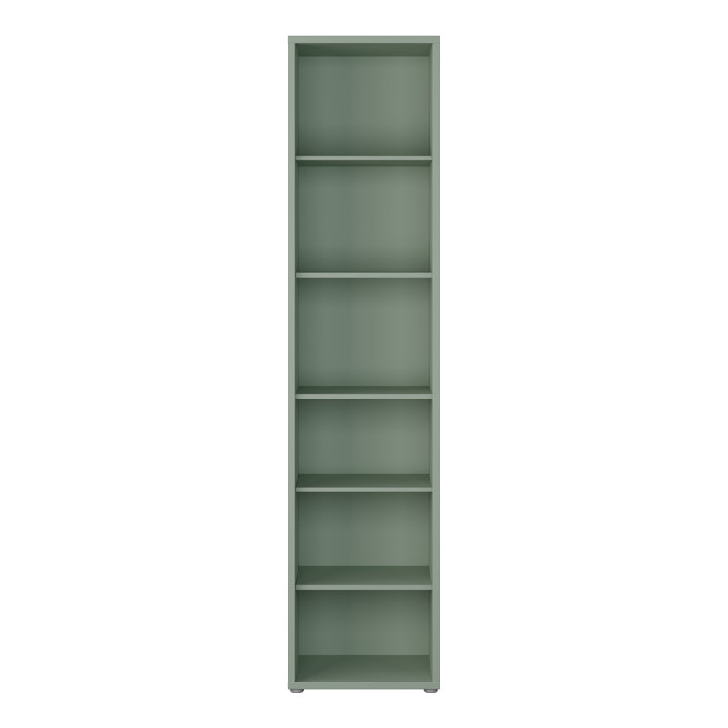 Alice Springs Bookcase, (5 Shelves) 214.3cm.H x 214.3cm.W x 214.3cm.D, Green