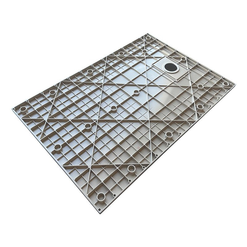1200 x 800 mm Fiberglass Shower Tray, 1200 x 800mm, Brown
