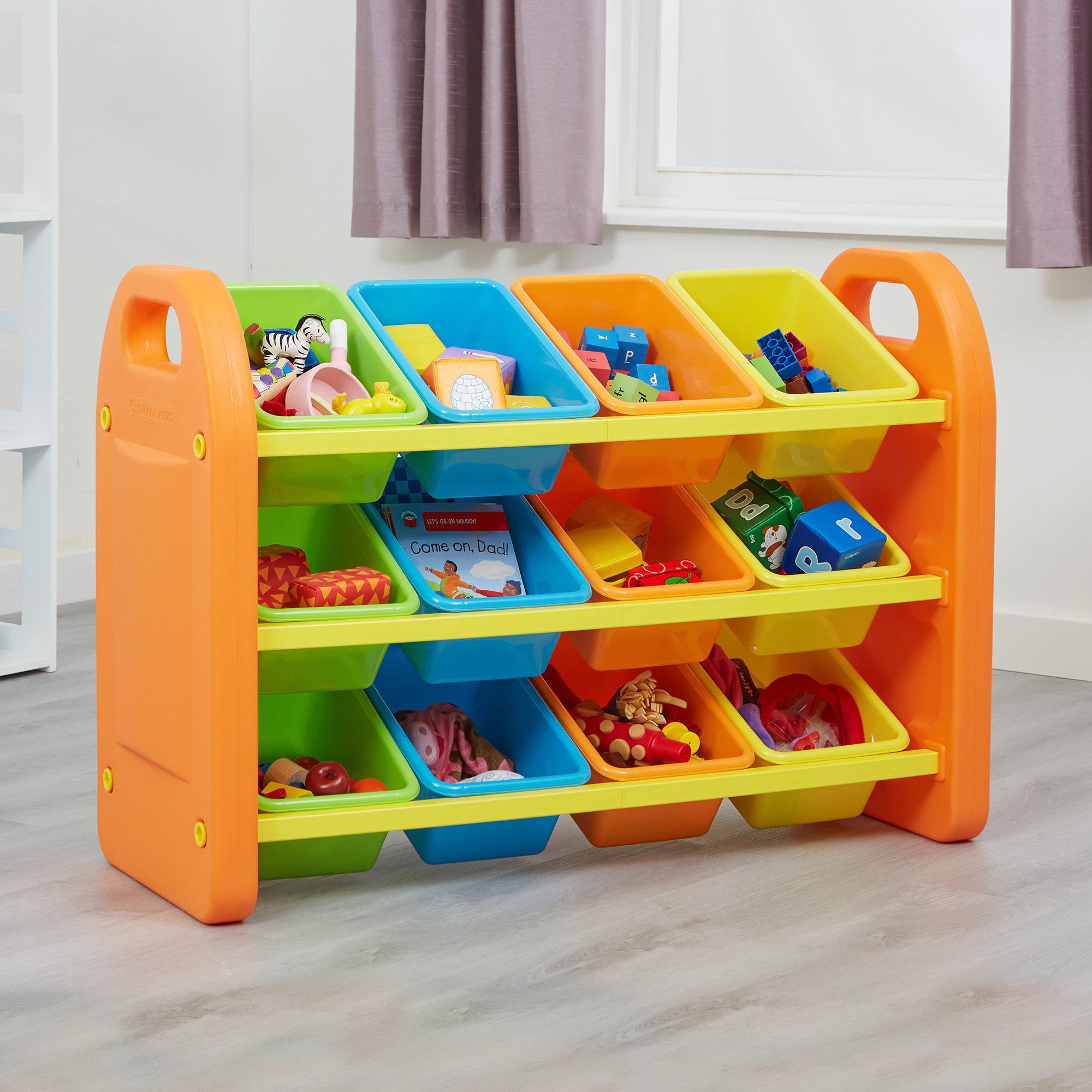 Liberty House ToysTwelve Bin Storage Organiser Reviews Wayfair