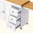 Kitchen Island With Extendable Dining Table, Kitchen Storage Cart With 3 Drawers, Power Outlet, Rolling Kitchen Island On Wheels With Spice Rack And 2 Door Cabinet, For Kitchen