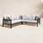Townsend Outdoor 5 Person Sectional Seating Group With Sunbrella Cushions-99997793