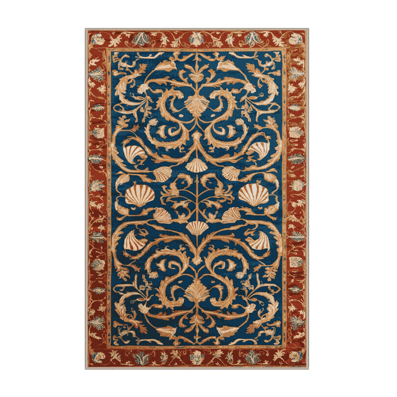 Machine Washable Persian Brown Area Rug, Rectangle 2' x 3'