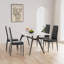 Chaise rembourrée en similicuir-1777606681