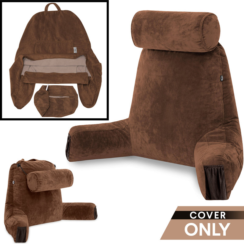 Housse de coussin d'extérieur, Chocolat