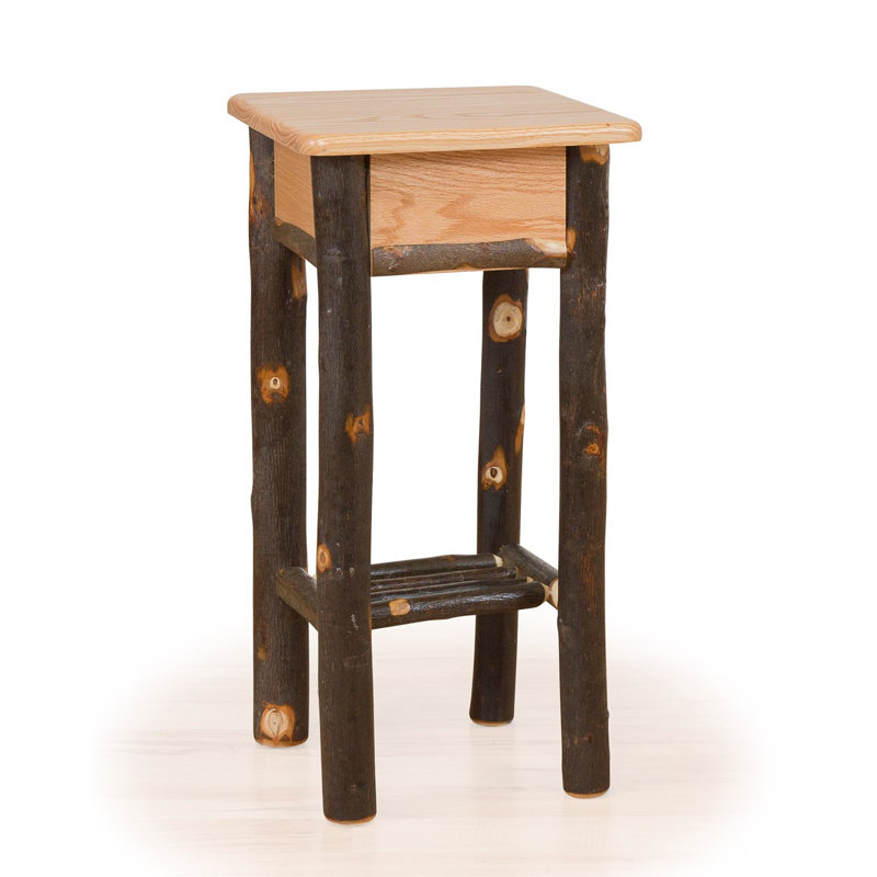 Aigbojie Solid Wood End Table