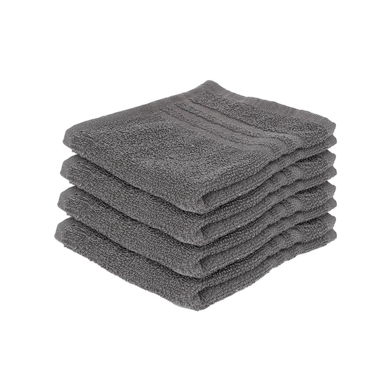 Cotton Wash Cloth, Charcoal