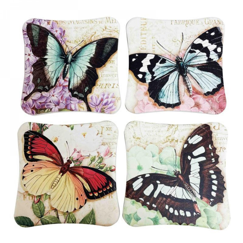 Ensemble de 4 sous-verres assortis