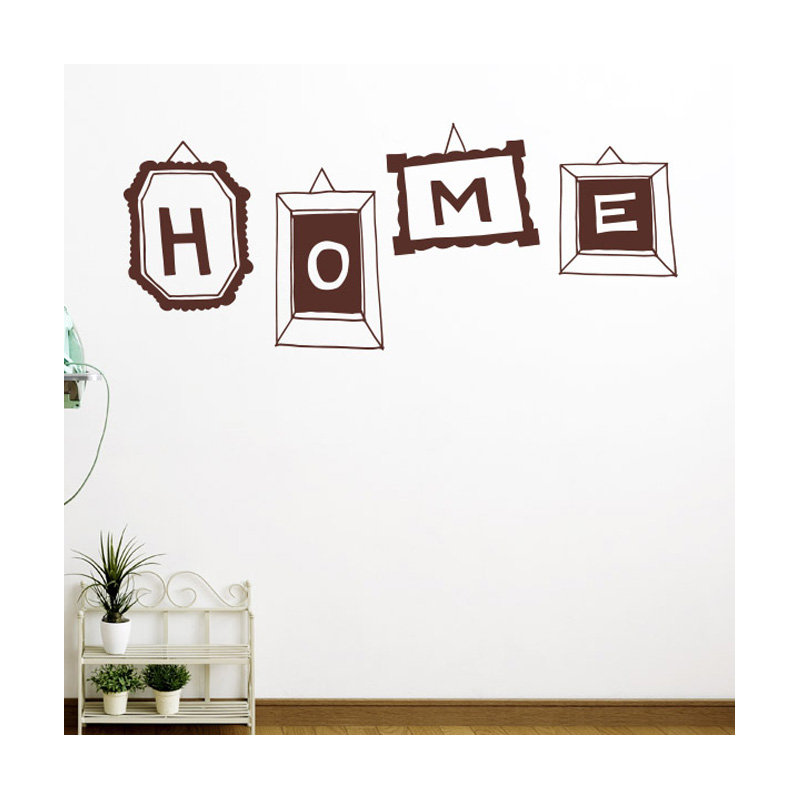 Wall Decal, Medium, Brown