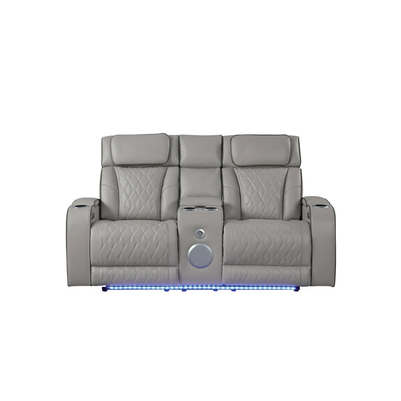Nostrand Reclining Loveseat Gray, Gray