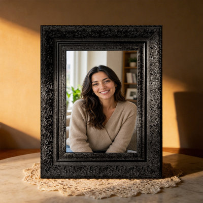 Black 3 PCS 11" x 14" Clean Line Picture Frame with Lightweight PS Frame
